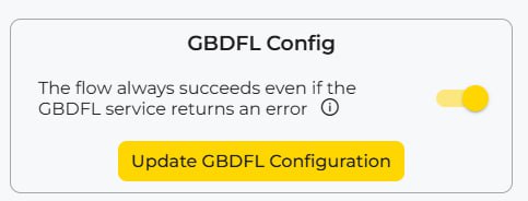 GBDFL Configuration